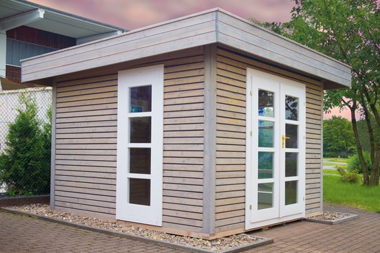 Gartenhäuser bei Holz Botzem in Alzenau