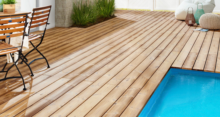 Terrassendielen bei Holz Botzem in Alzenau