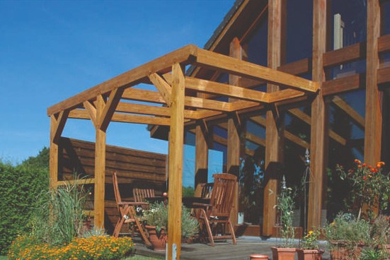 Terrassendach bei Holz Botzem in Alzenau